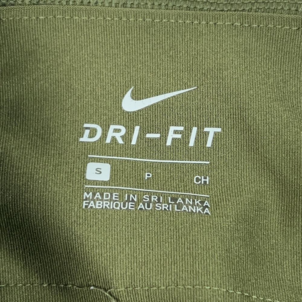 Nike Pants Womens Small Multicolor Dri-FIT Ankle Leggings Colorblock Yoga Gym - Picture 9 of 11